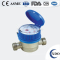 Dry type single jet pulse water meter